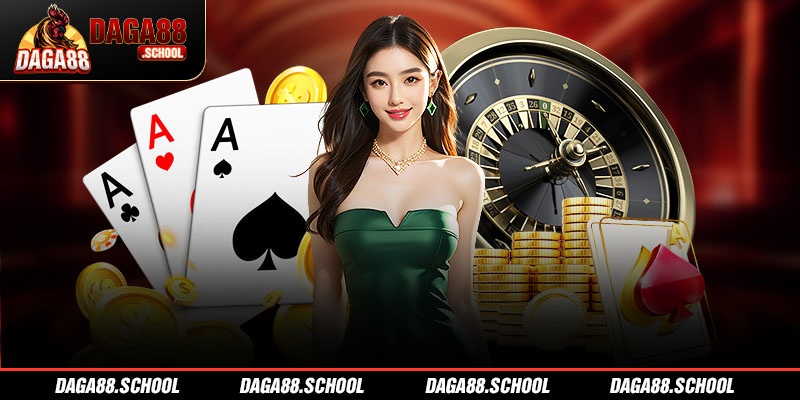 Loạt trò chơi đa dạng trong sảnh Casino