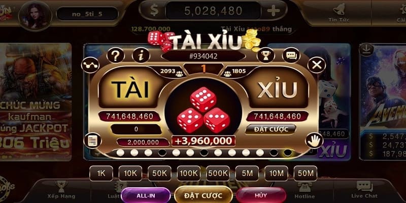 Khái niệm tài xỉu online là game chơi dự đoán kết quả